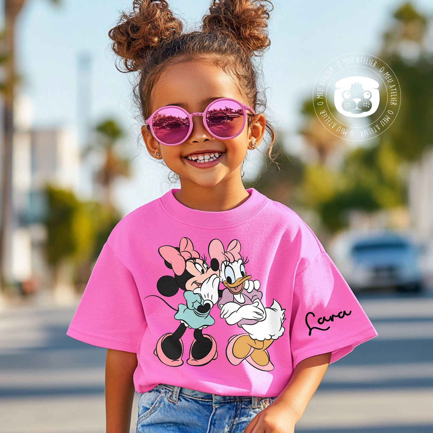 T-shirt de criança personalizada