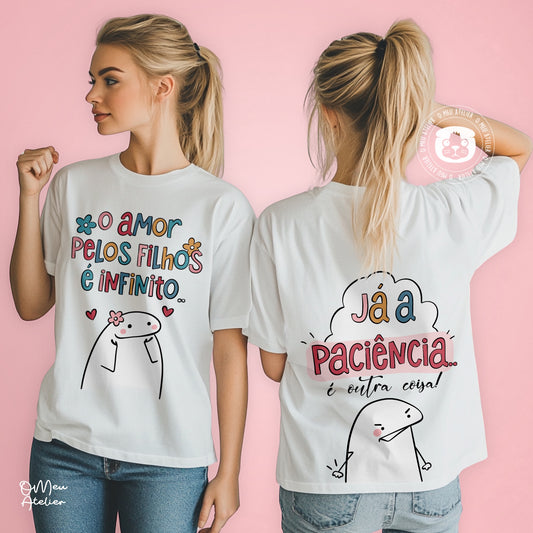 T-shirt Personalizada “Amor de Mãe - Flork”