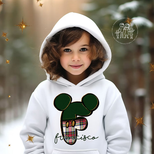 Camisolas de Natal Personalizadas Inicial “Mickey”