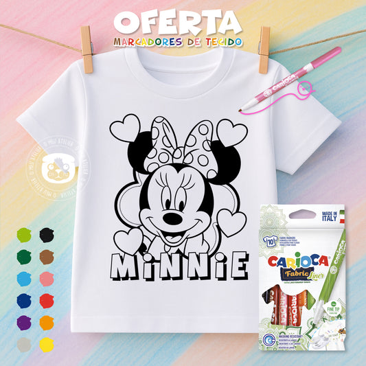 T-shirt para Colorir – Edição Especial Dia da Criança