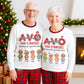 Pijama de Natal Personalizado para Avós – Bonequinhos dos Netos