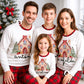 Pijama de Natal Personalizado – Família Casinha