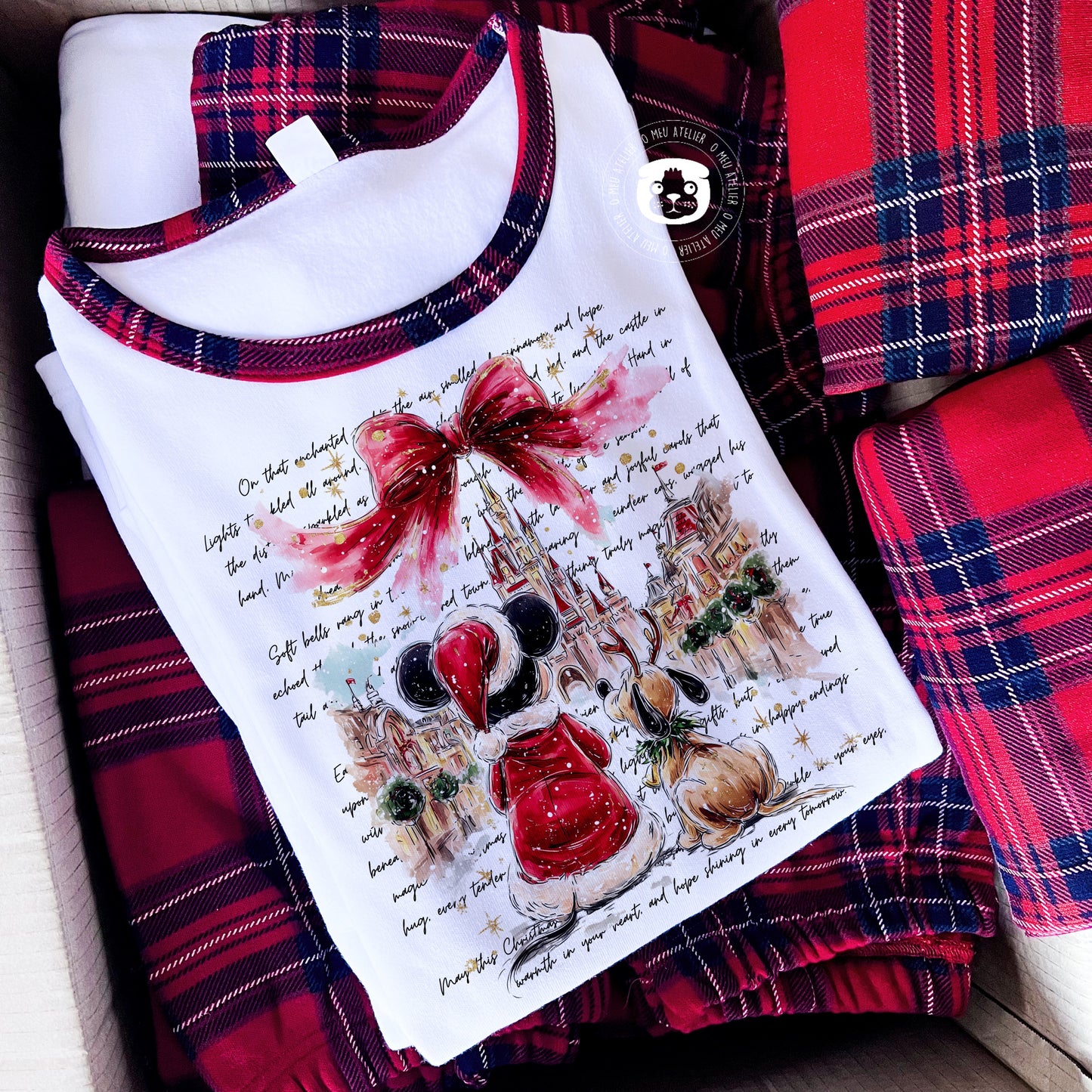 Pijama de Natal Personalizado – Magical