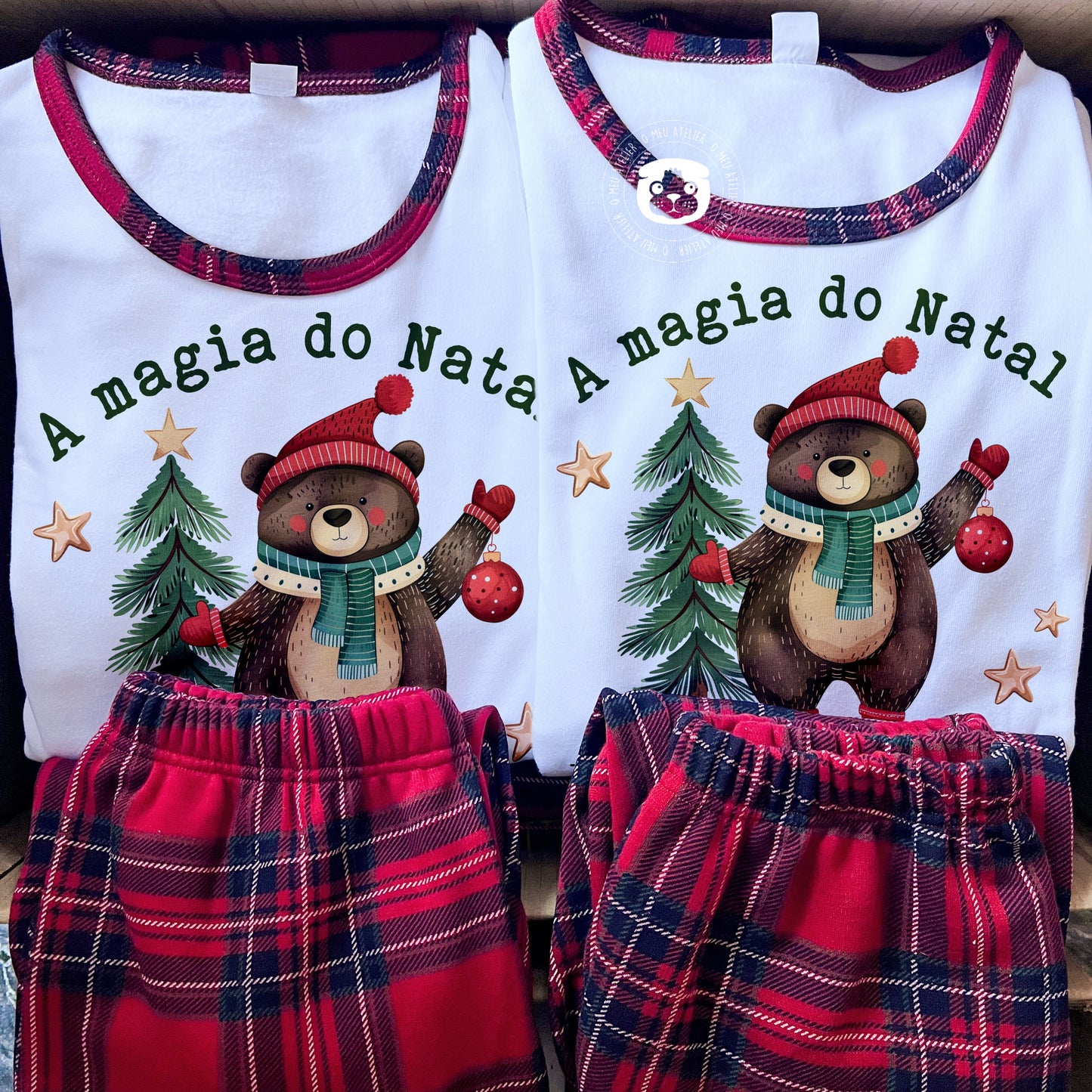 Pijama de Natal Personalizado – A Magia do Natal