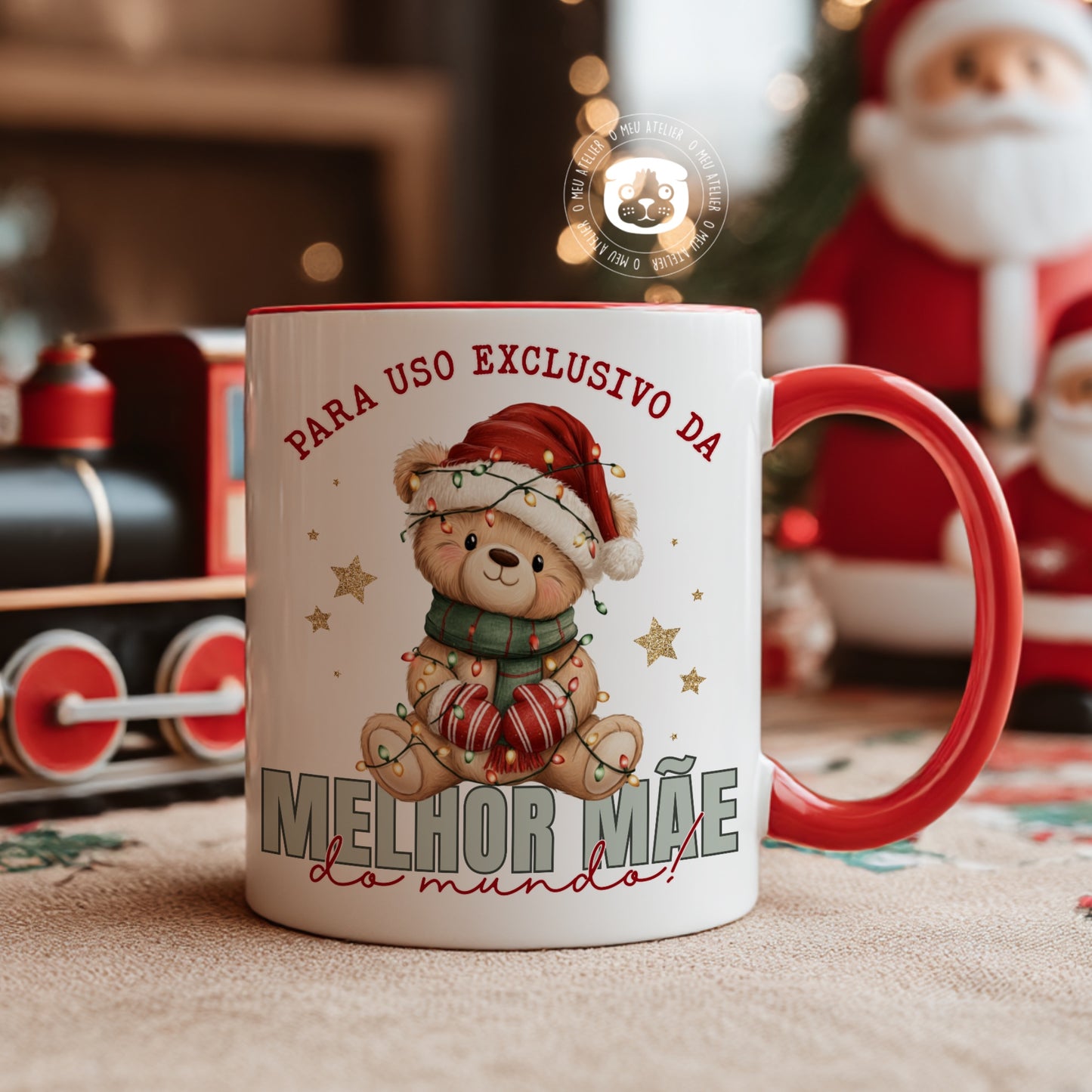 Caneca de cerâmica personalizada “Uso exclusivo”