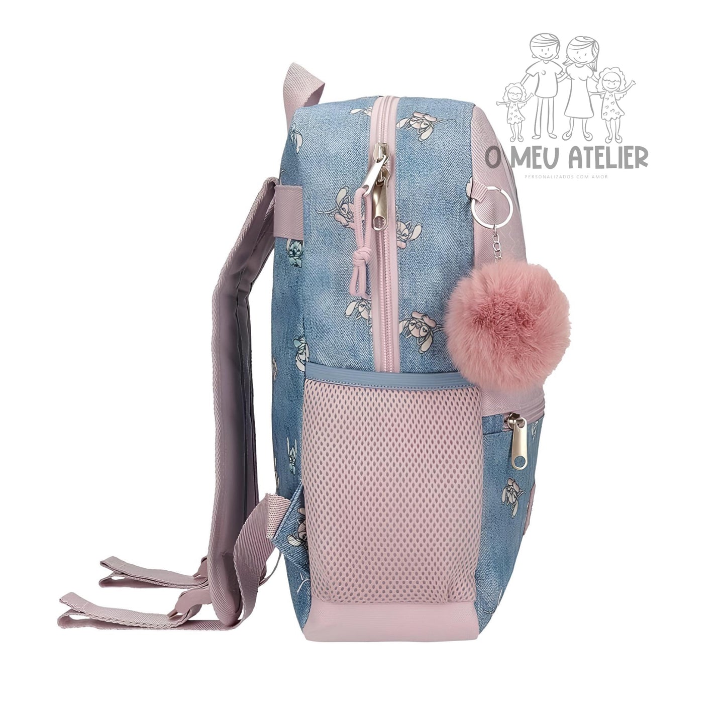 Mochila Stitch Personalizada c/nome