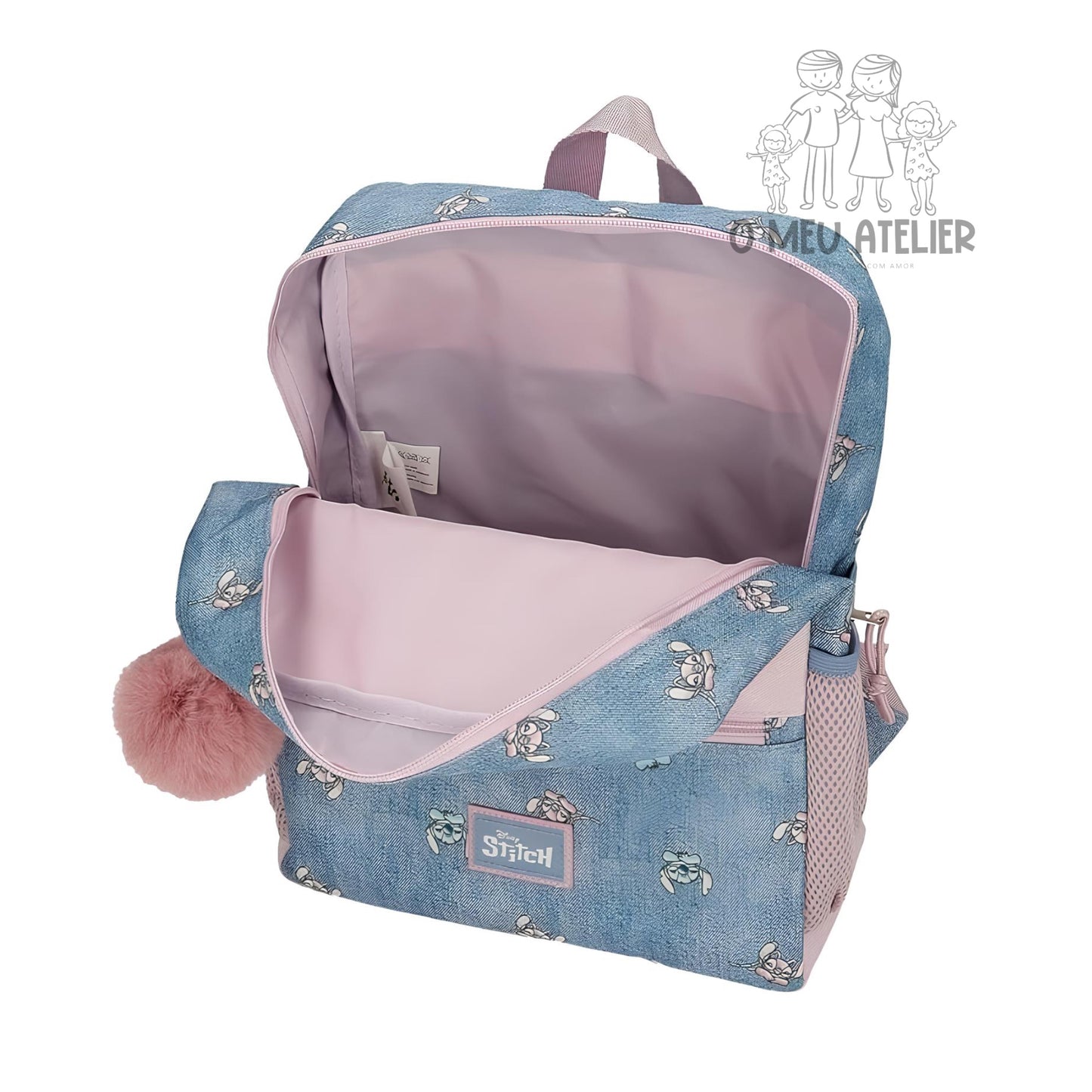 Mochila Stitch Personalizada c/nome