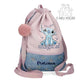 Mochila saco Stitch personalizada c/nome