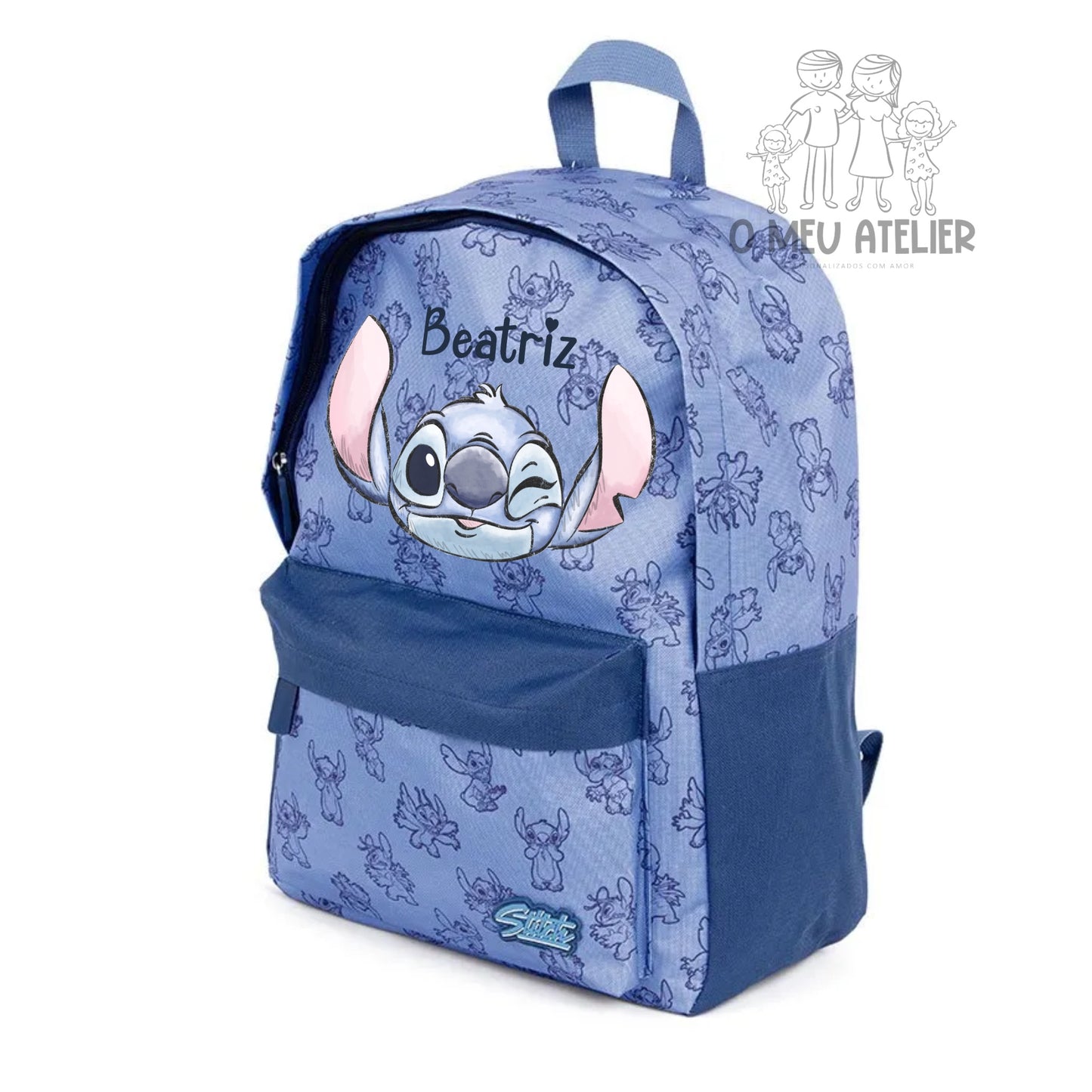 Mochila Stitch Personalizada c/nome