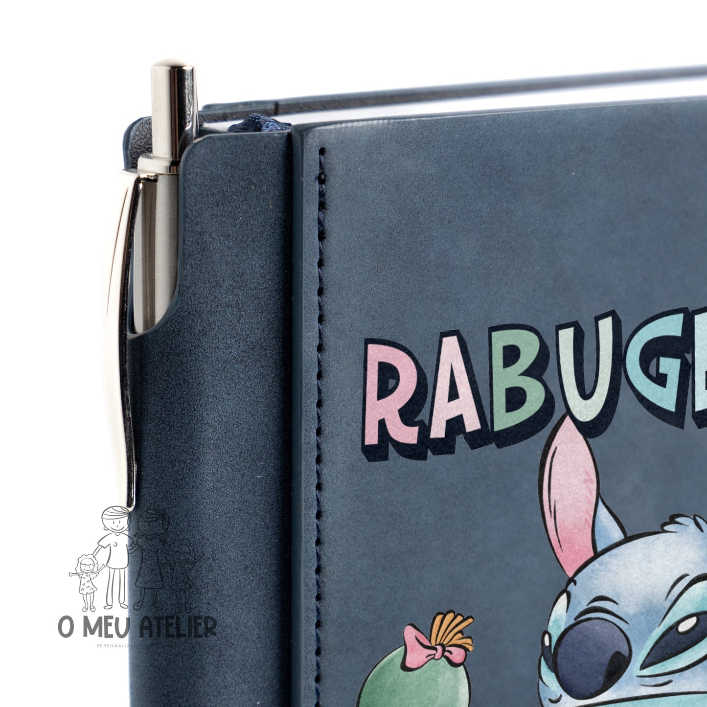 Agenda Diária Stitch A5 personalizada