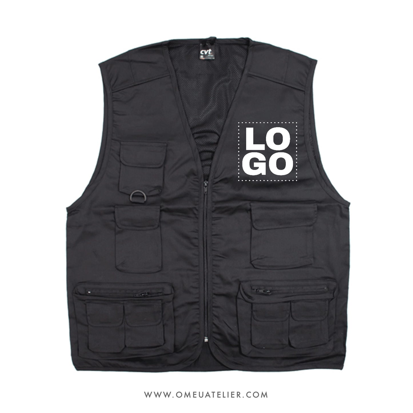 Colete Multibolsos Reporter / Safari para Empresas