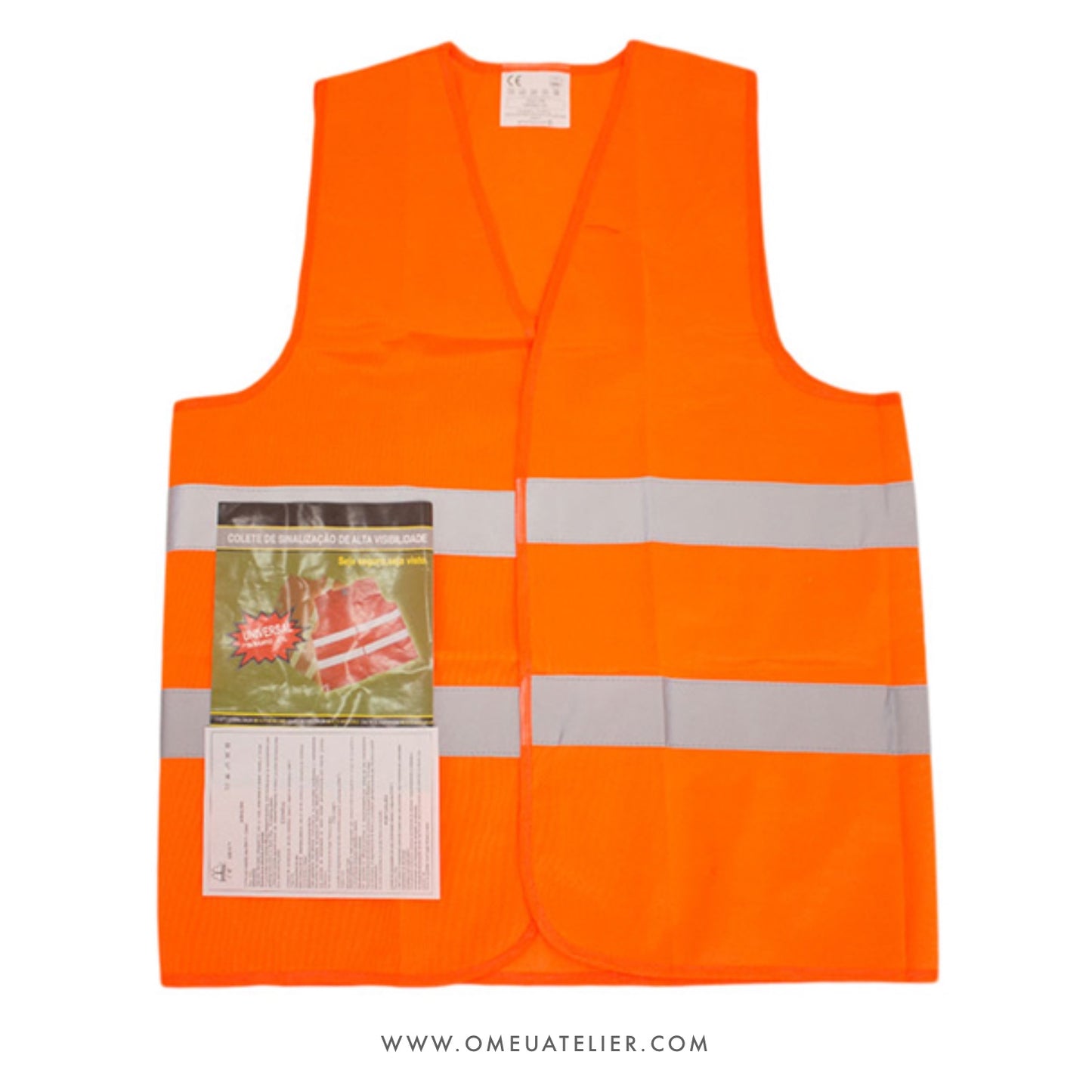 Colete de Alta Visibilidade Homologado para Empresas Personalizado