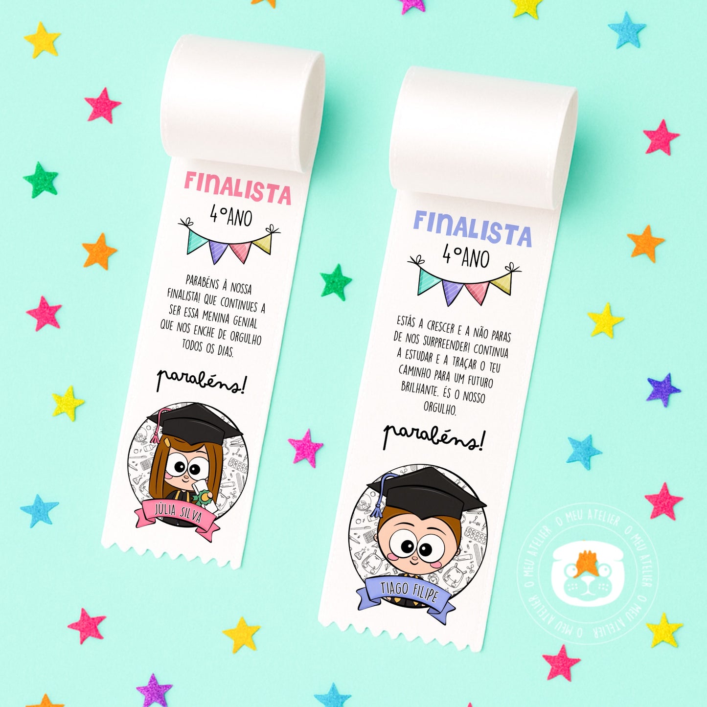Fitas Finalistas Personalizadas
