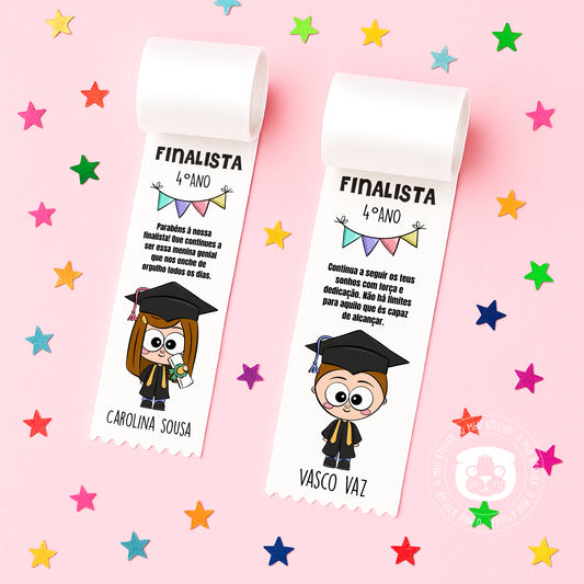 Fitas Finalistas Personalizadas