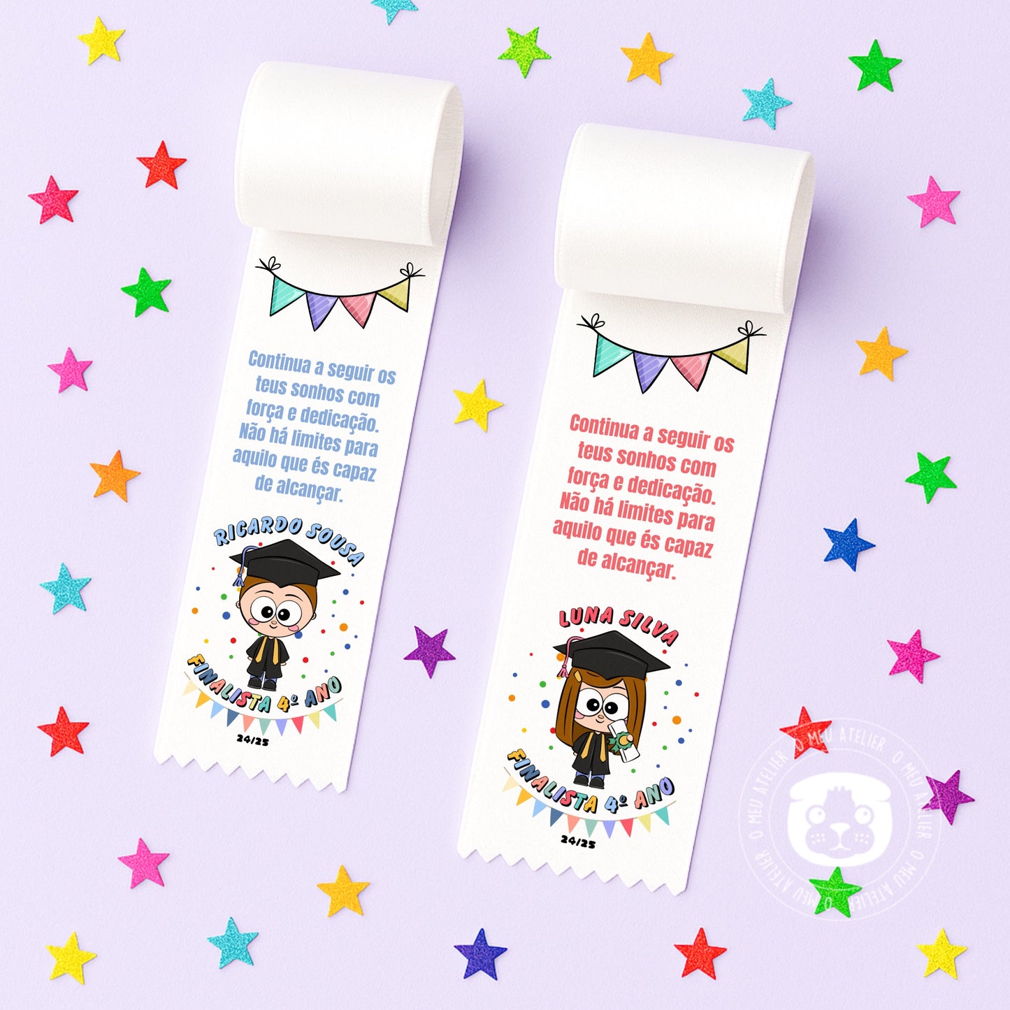 Fitas Finalistas Personalizadas