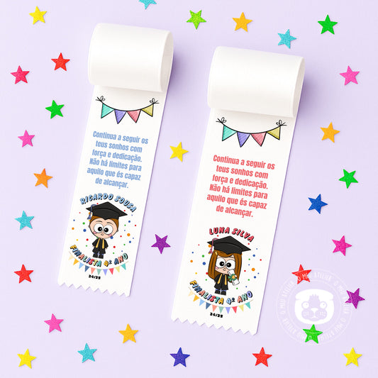Fitas Finalistas Personalizadas