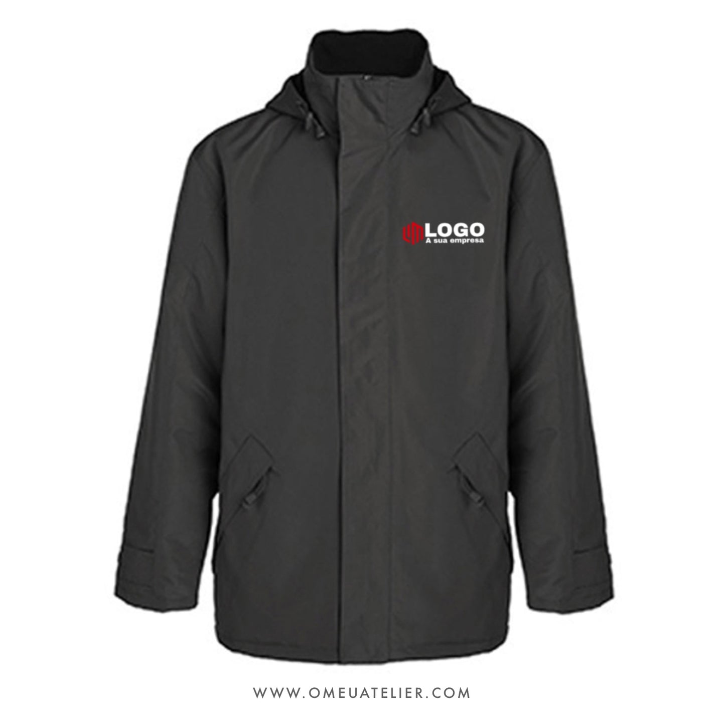 Parka Impermeável Plus Personalizada para Empresas