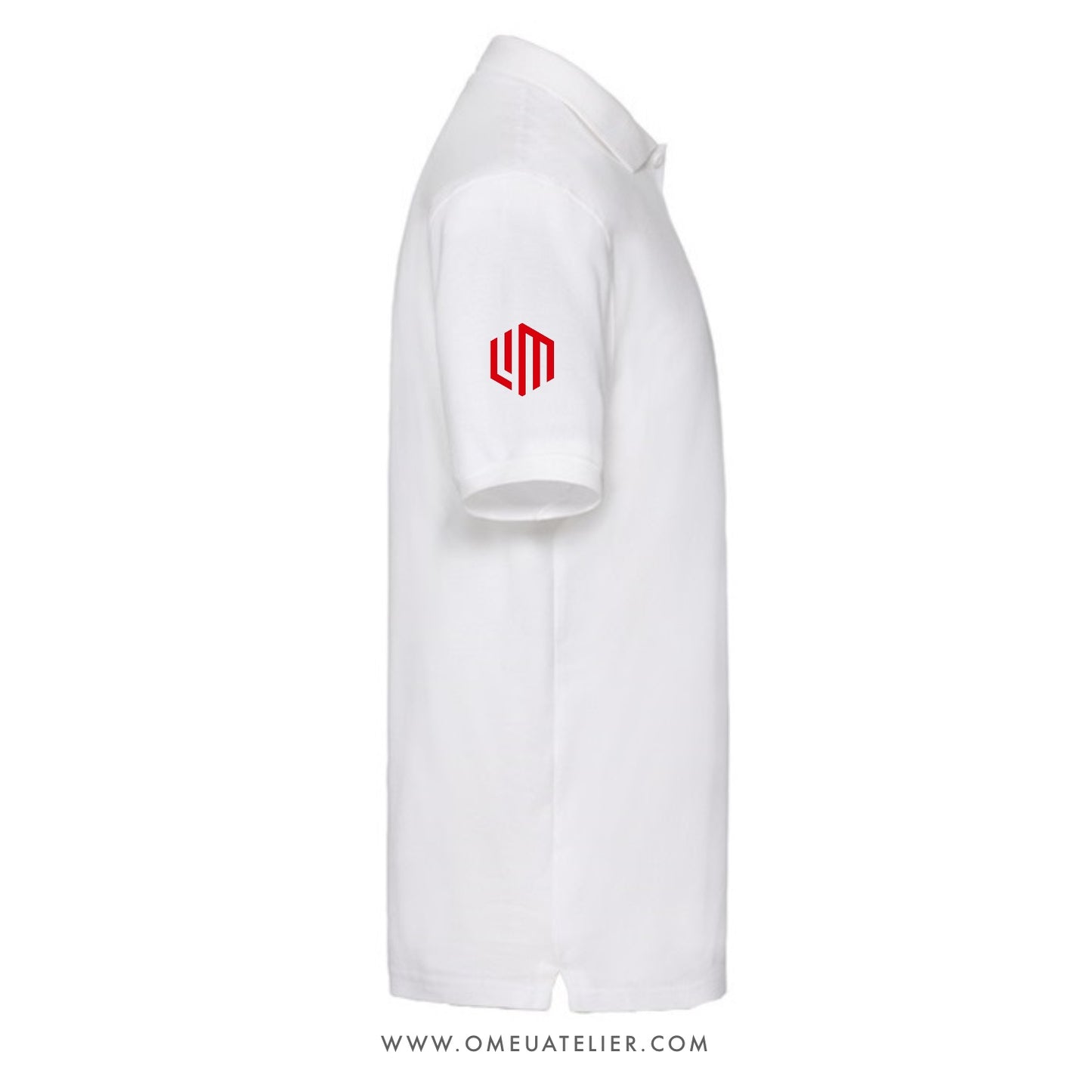 Polo Profissional Personalizado em Algodão – Manga Curta