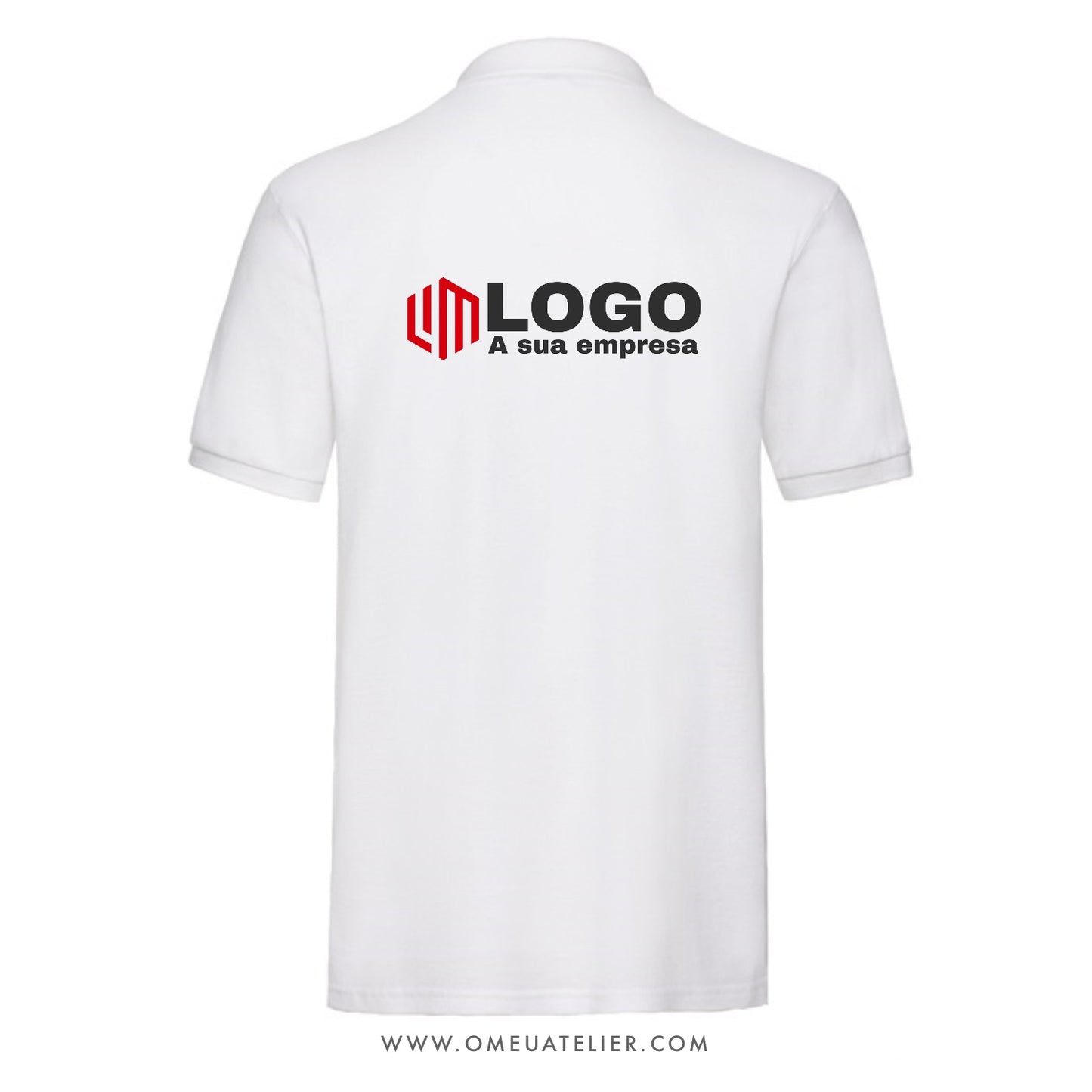 Polo Profissional Personalizado em Algodão – Manga Curta