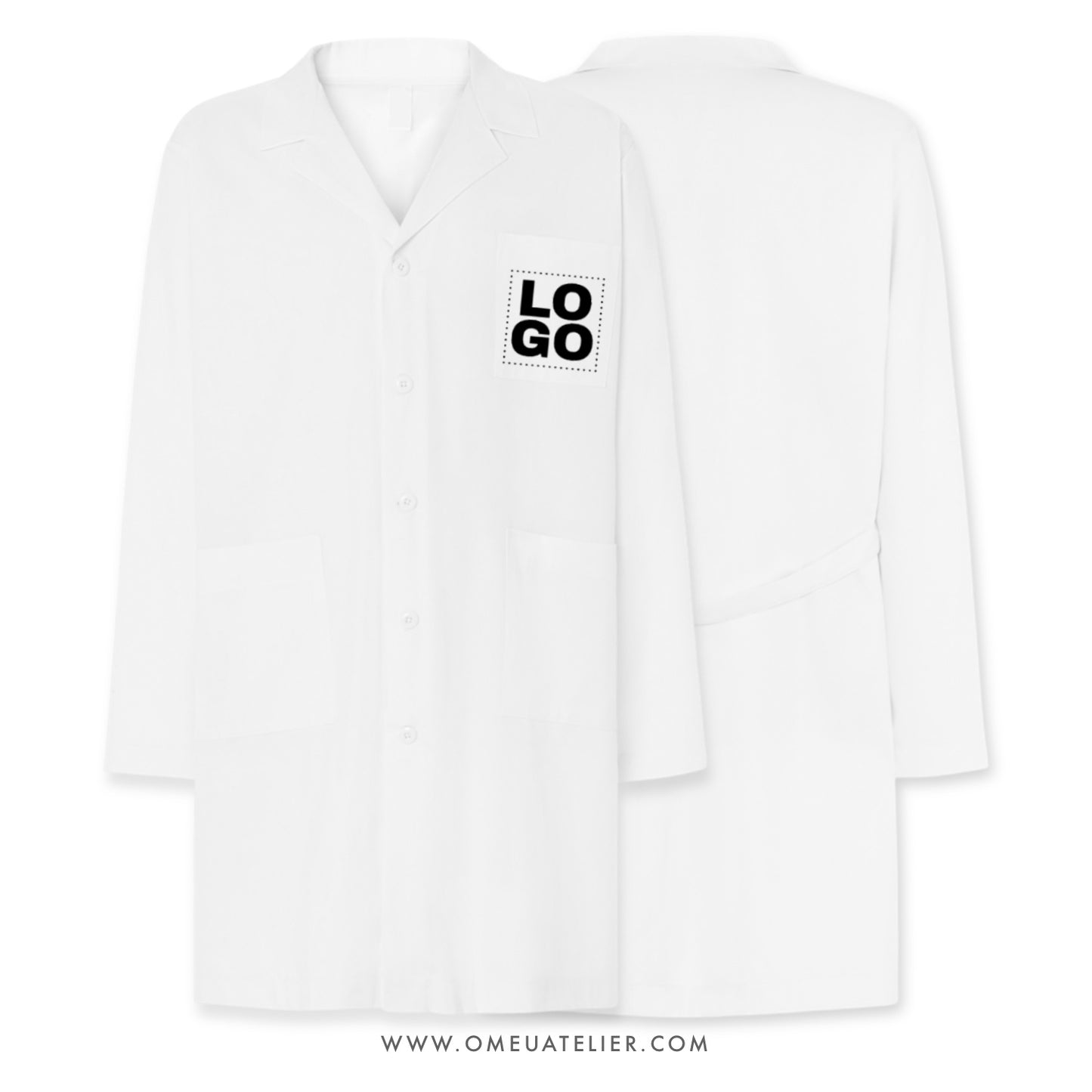 Bata Profissional Personalizada Unissexo