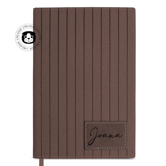 Bloco de Notas A5 Personalizado com Nome