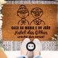 Tapete de entrada personalizado “Hotel dos filhos, creche dos netos”