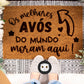 Tapete de entrada personalizado “Os melhores Avós do Mundo…”