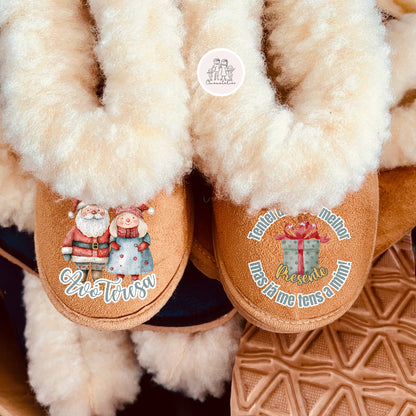 Pantufas da serra personalizadas “Avós”