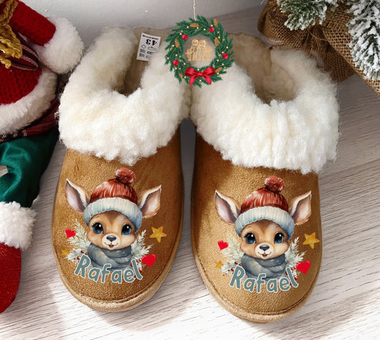 Pantufas da serra personalizadas “Reninha”