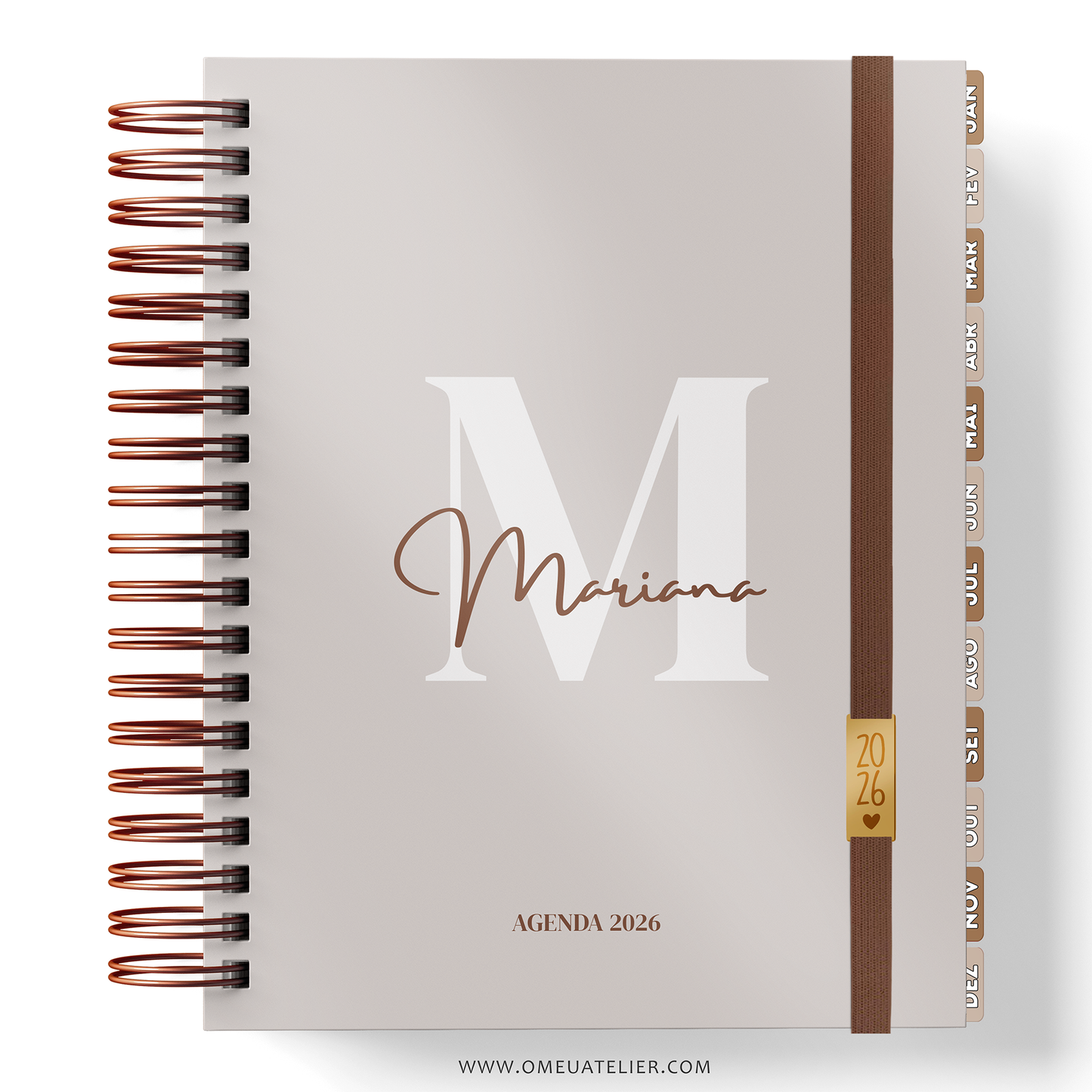 Agenda Personalizada "Creme"