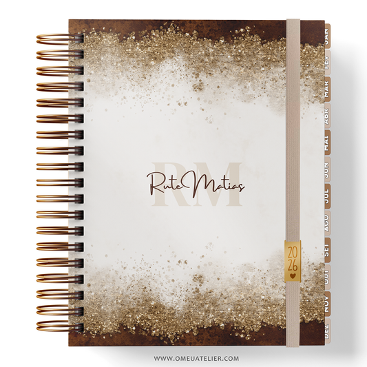 Agenda Personalizada "Brown Luxe"