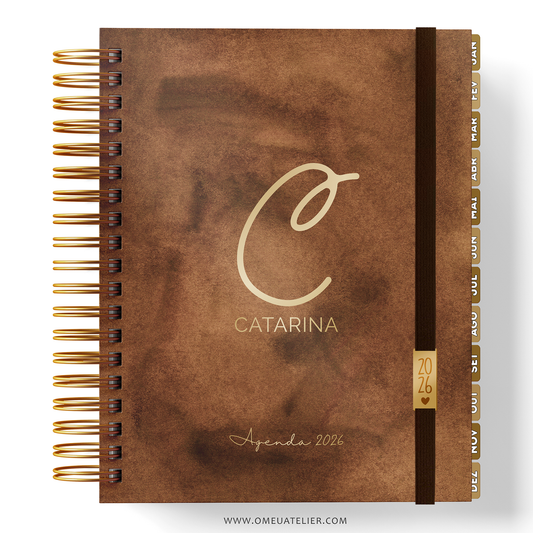 Agenda Personalizada "Brown Sand"