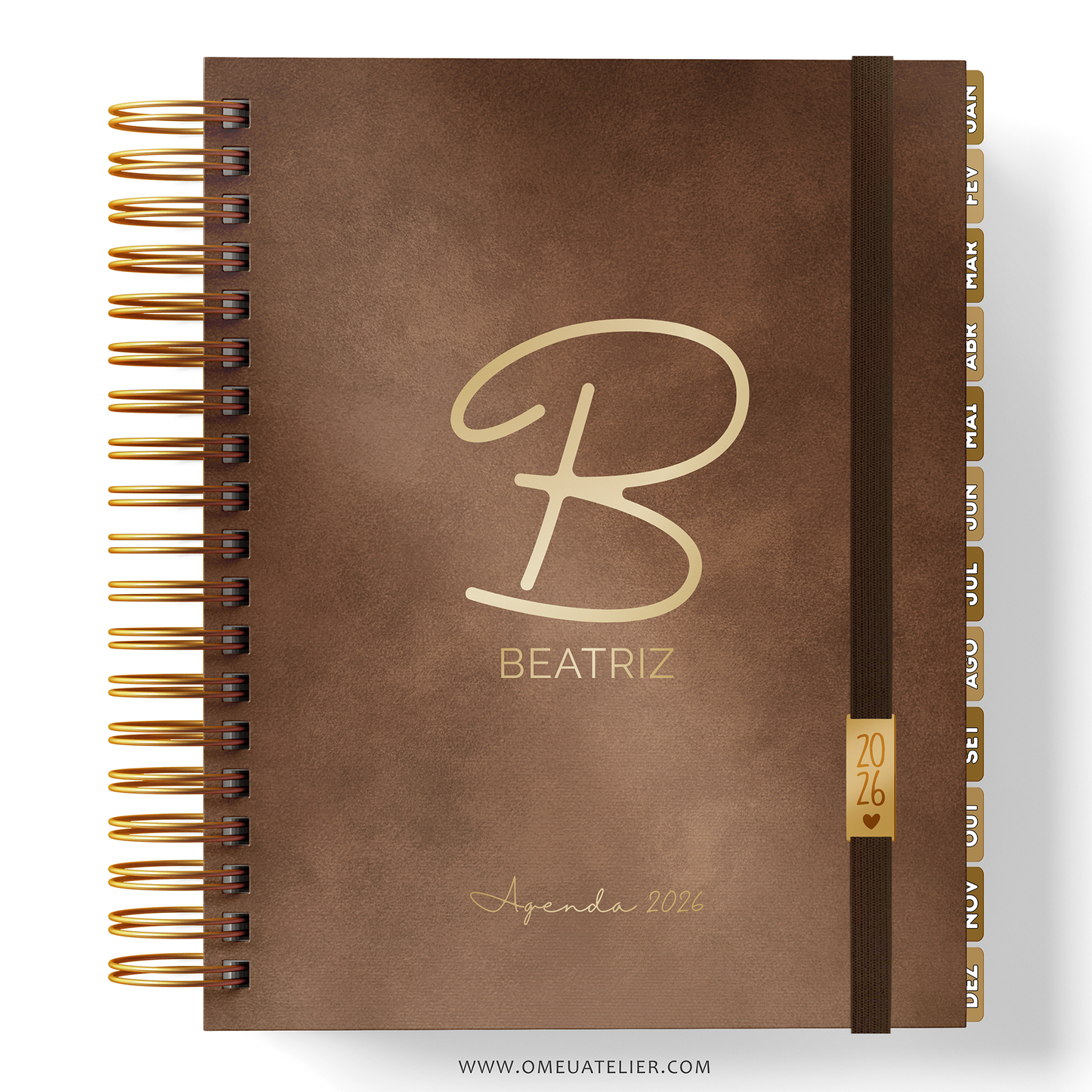 Agenda Personalizada "Brown Leather"