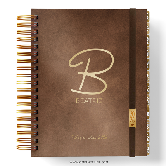Agenda Personalizada "Brown Leather"