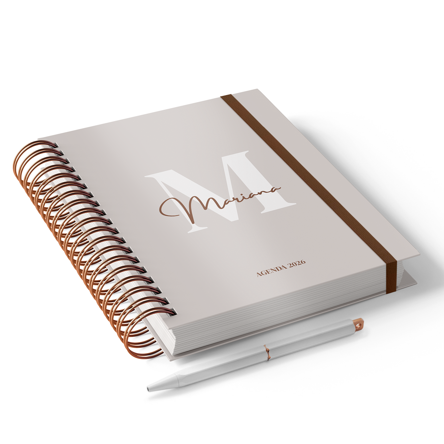 Agenda Personalizada "Creme"