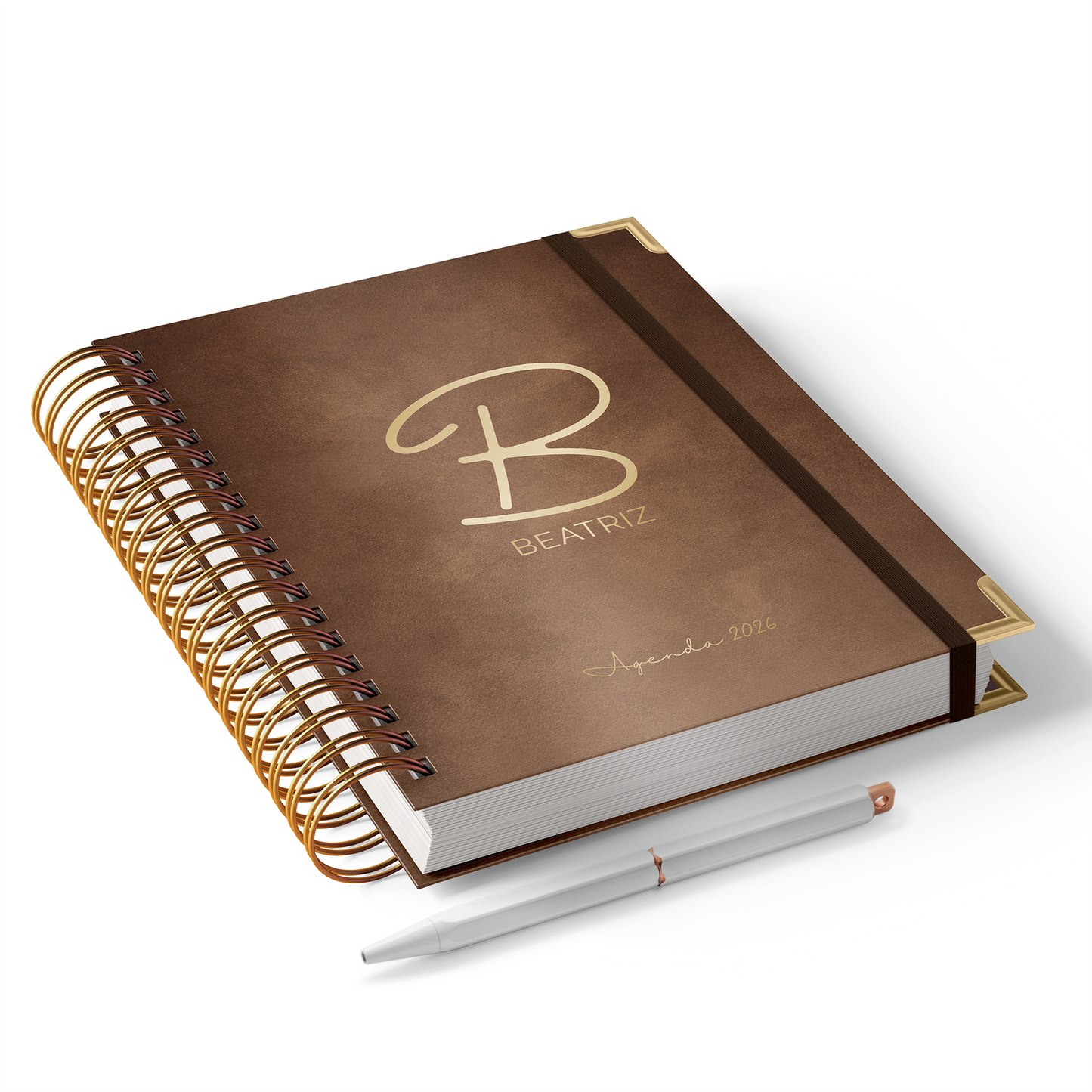 Agenda Personalizada "Brown Leather"