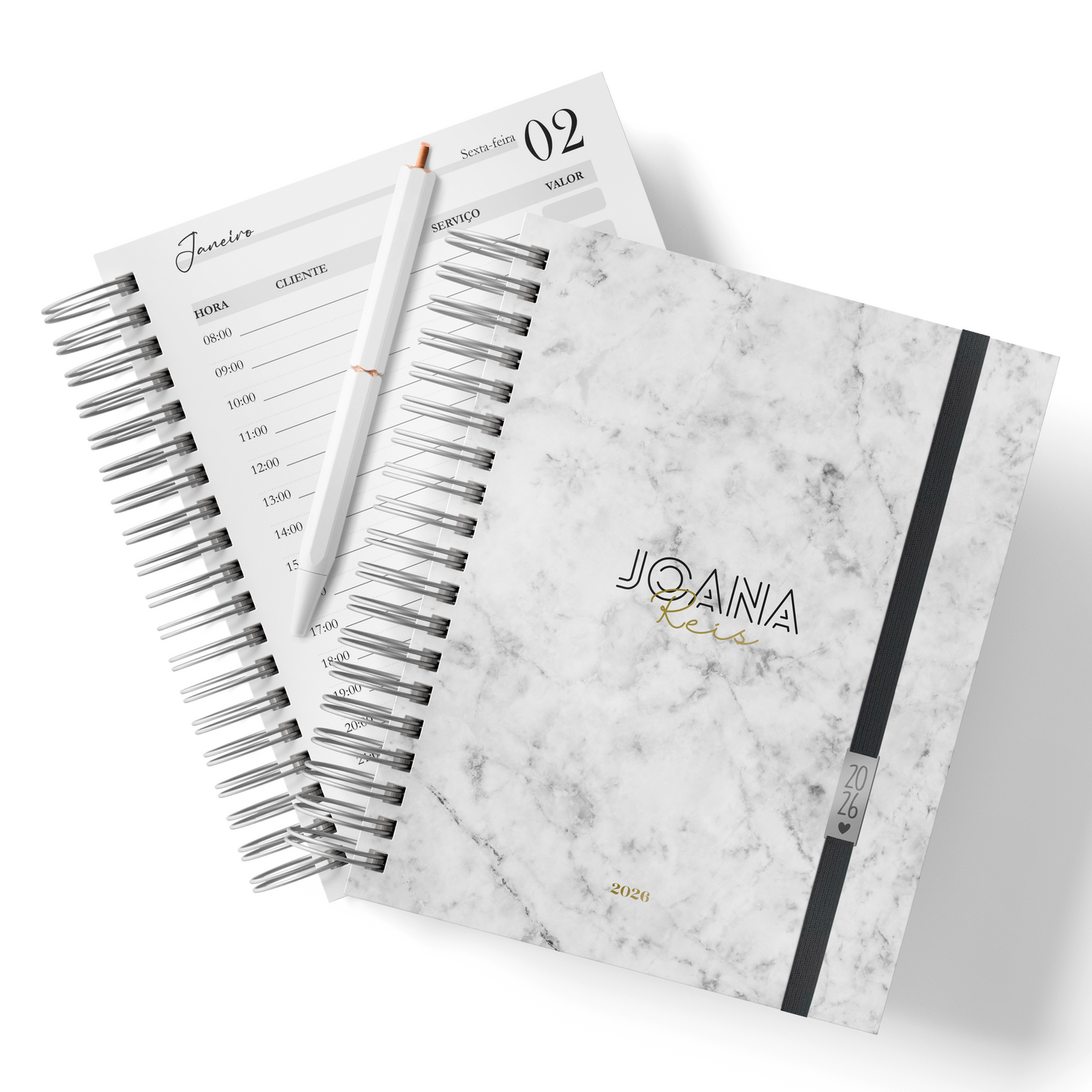 Agenda Personalizada “Marble"
