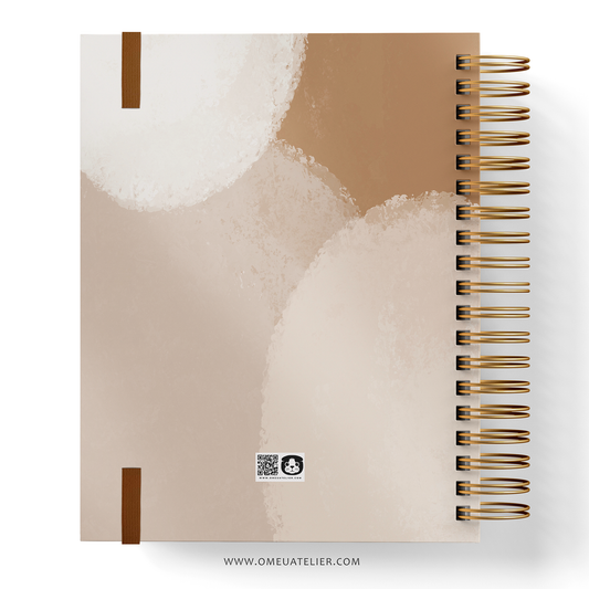 Agenda Personalizada "Abstract Beige"