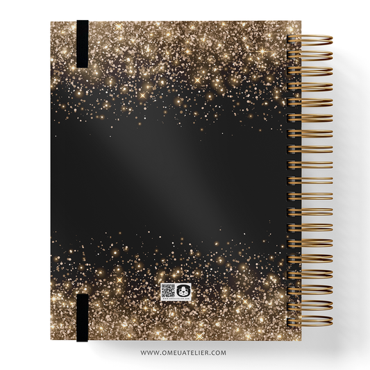Agenda Personalizada "Glitter Gold"