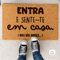 Tapete de entrada personalizado - Não abuses