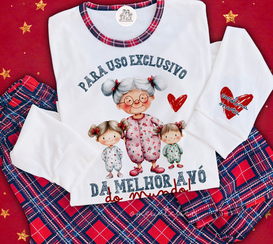 Pijama Personalizado “Para uso exclusivo”