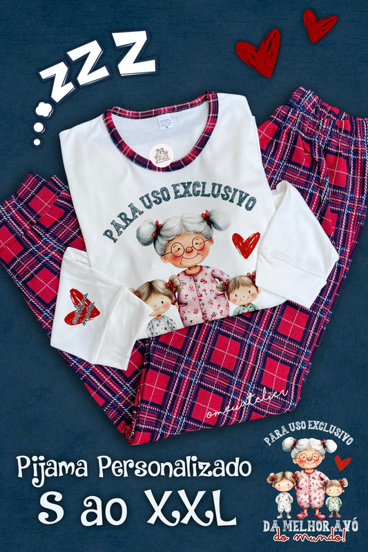 Pijama Personalizado “Para uso exclusivo”