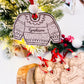 Enfeite de Natal em Madeira Personalizado – Camisola