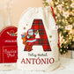 Saco de Natal para Prendas Personalizado