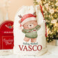 Saco de Natal para Prendas Personalizado