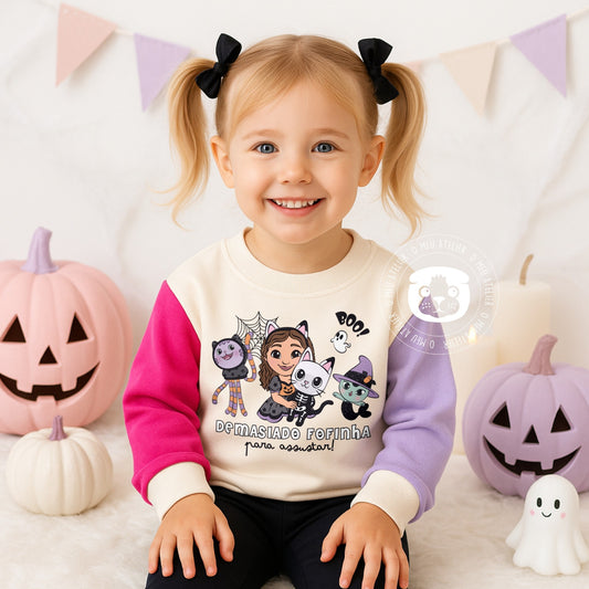 Sweatshirt Infantil Personalizada Halloween