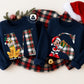 Sweats de Natal Personalizadas – 100% Algodão Cardado