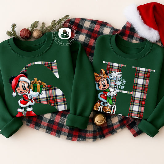 Sweats de Natal Personalizadas – 100% Algodão Cardado