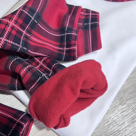 Pijama de Natal Personalizado para Avós – Bonequinhos dos Netos