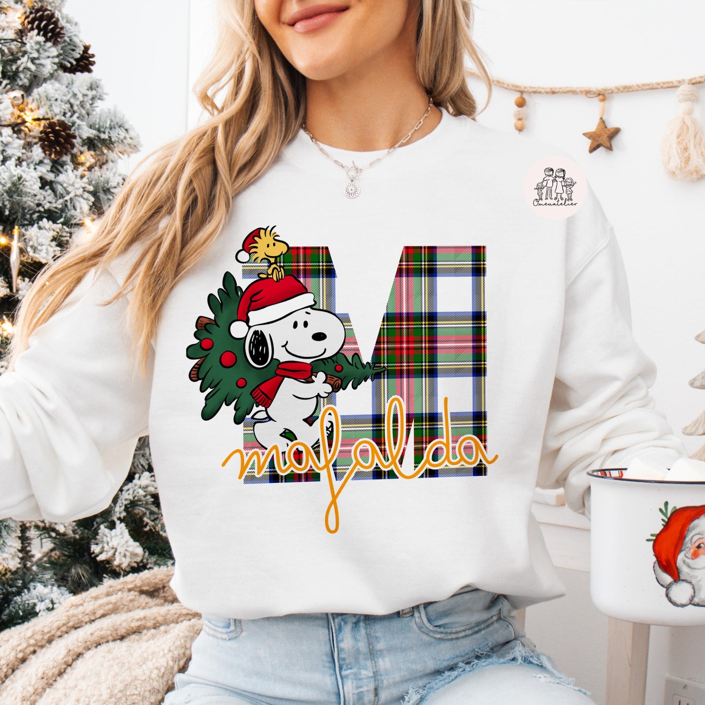 Camisolas de Natal personalizadas "Snoop"